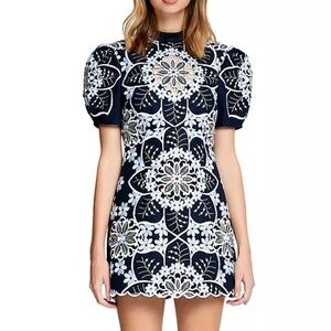 Alice McCall Afternoon Embroidered Mini Dress